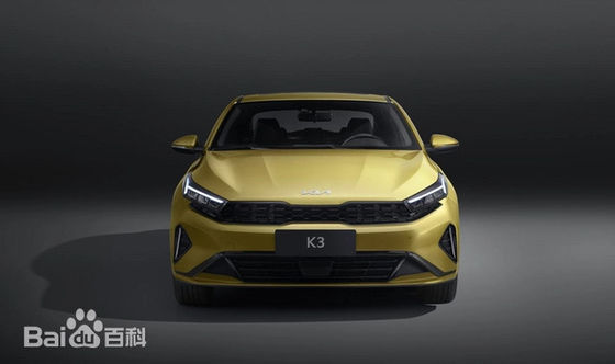 K3 Kia Subcompact 4 Tür Limousine mit hoher Auflösung Touchscreen