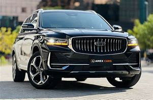 Benzin- oder Elektro-SUV Moderne Geely Manjaro Midsize Crossover