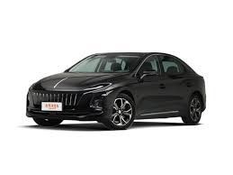 2024 Hongqi Eqm5 610 km Schwarz Farbe Langstreckenwagen mit effizienter Sitzlüftung