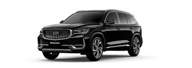 Neues Geely Manjaro 2025 SUV Auto Schwarz Farbe Mit 2,0L 4 Zylinder Motor
